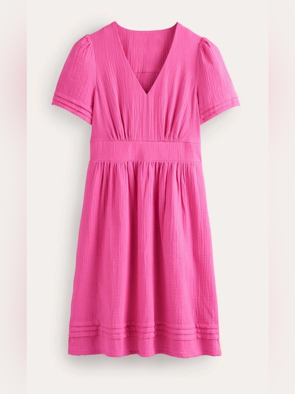 Boden Eve Double Cloth Short Dress - Picture 3 of 9